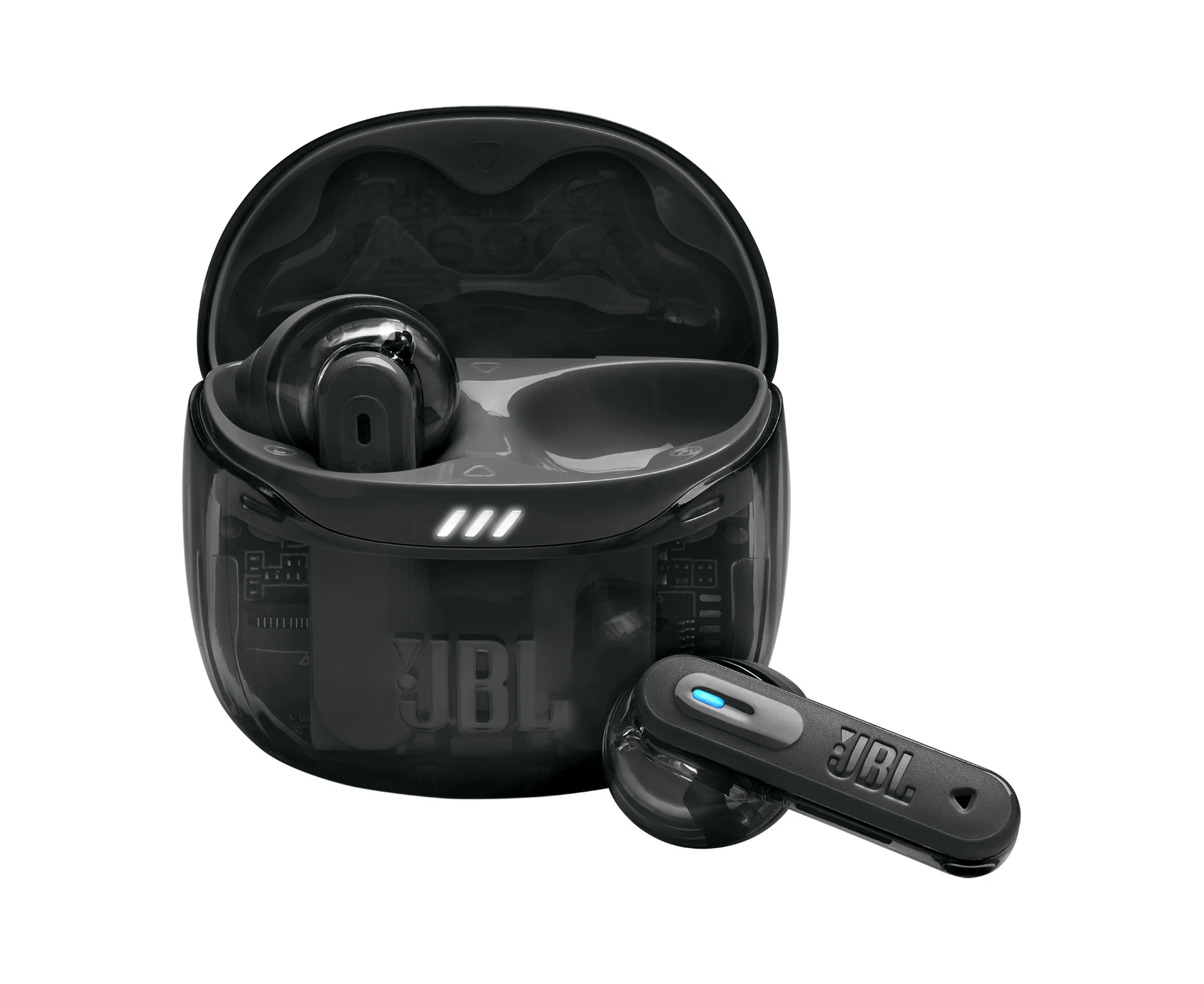 Наушники-гарнитура JBL Tune Flex 2 призрачно-черный
