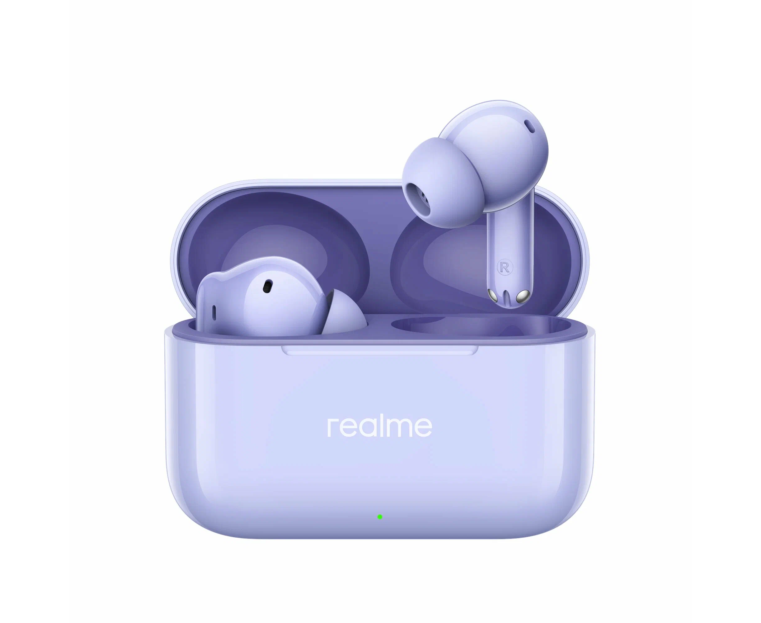 Беспроводные наушники Realme Buds T200 фиолетовый РСТ