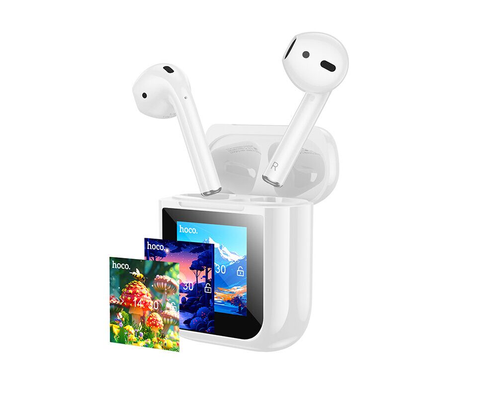 Наушники bluetooth HOCO EW80 Magnificent true wireless touch screen (белый)