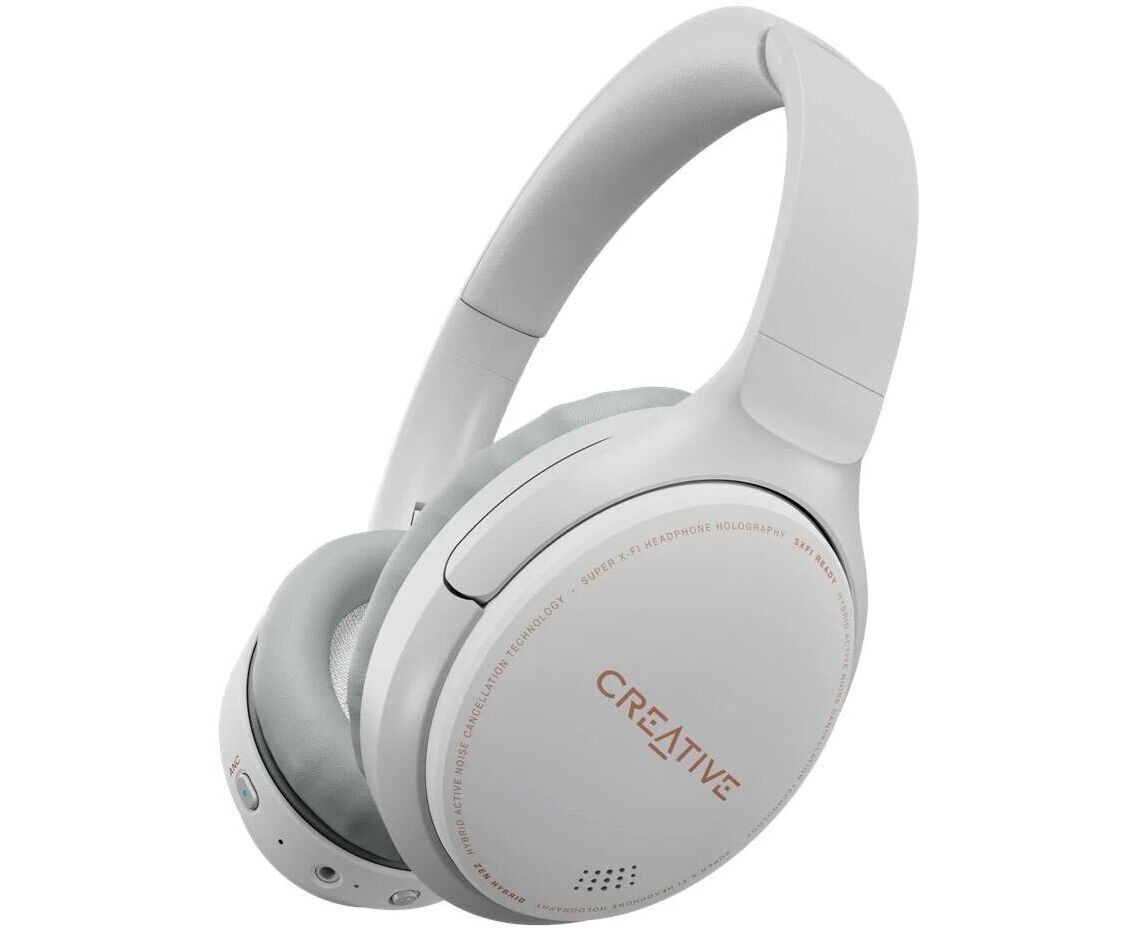 Гарнитура накладные Creative Zen Air Hybrid (51 EF1010 AA000) белый беспроводные