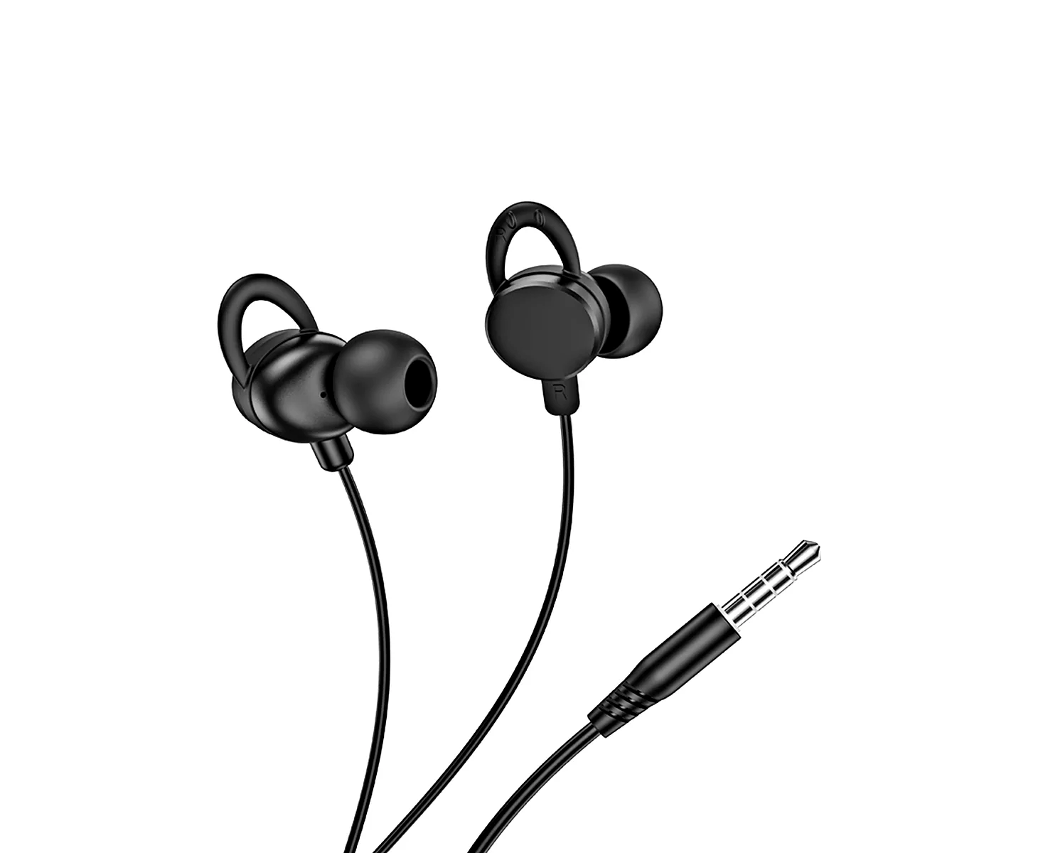 Проводные наушники HOCO M103 Rhyme, Jack 3.5mm, 1.2 м, черный