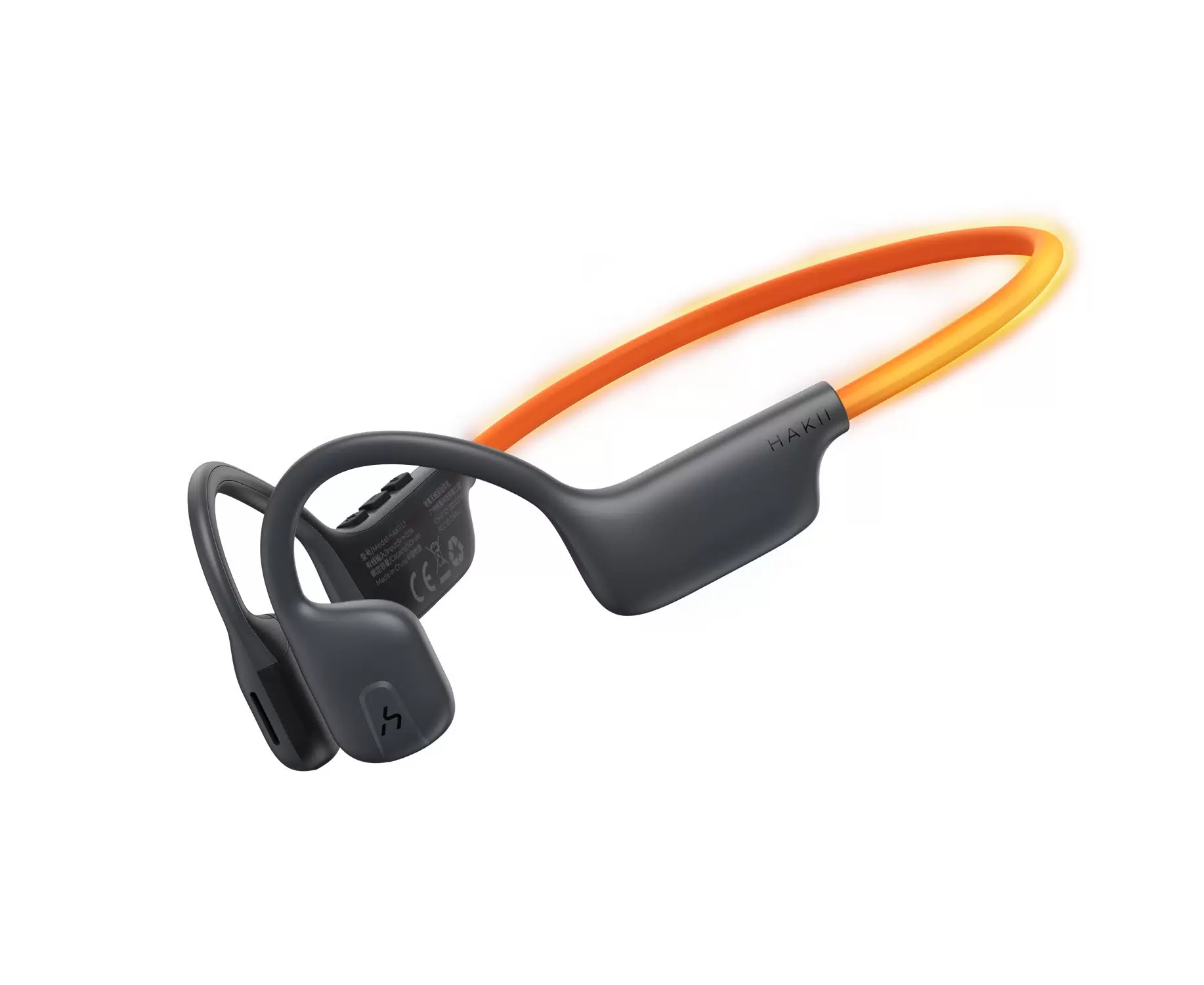 Наушники беспроводные HAKII Light Black HAKLIGHT01