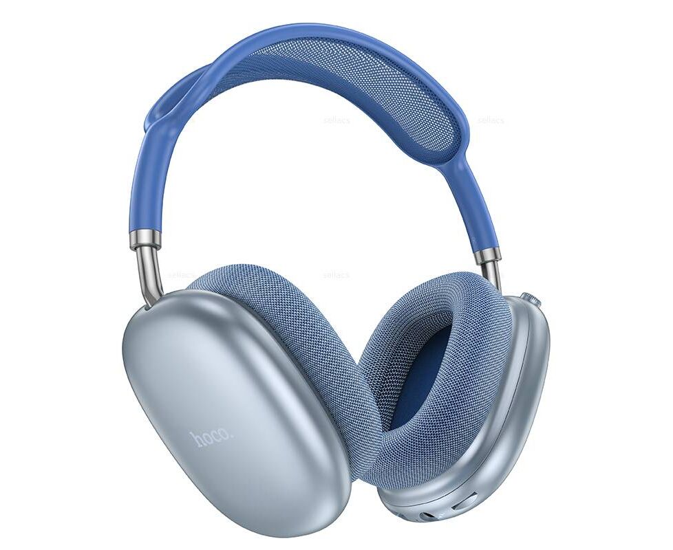 Наушники полноразмерные bluetooth HOCO W55 Pleasing BT headphones (синий)