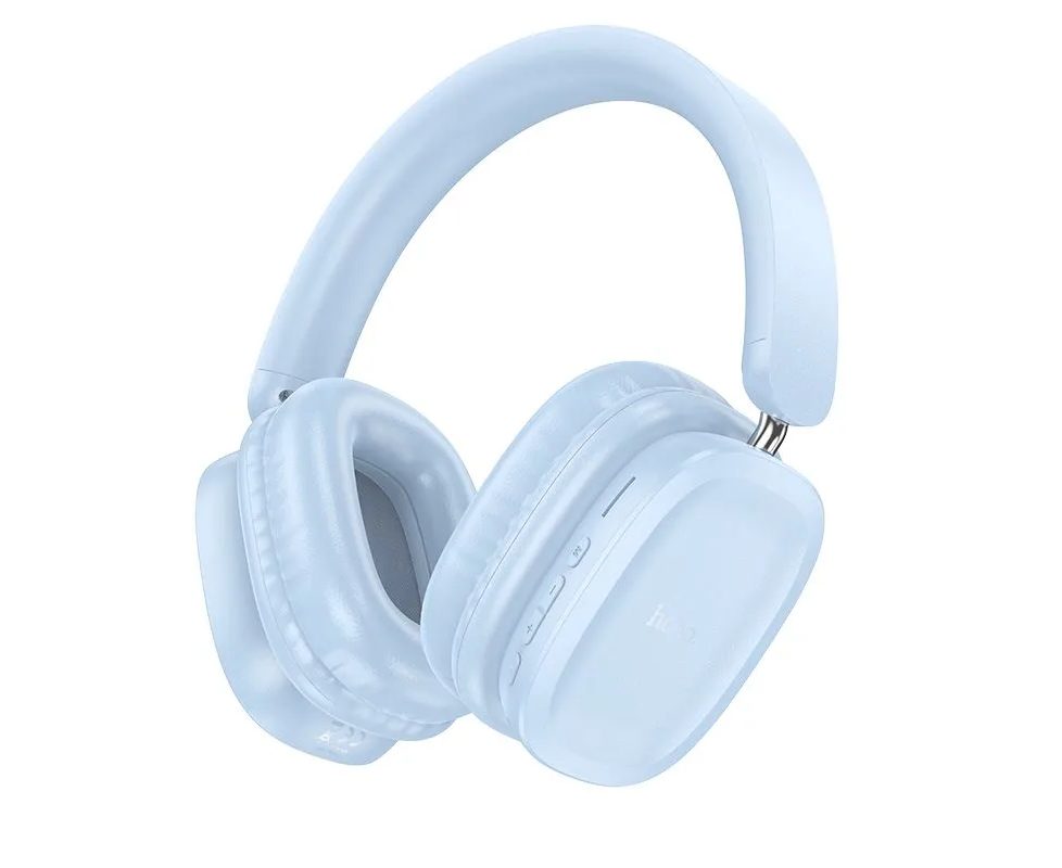 Наушники полноразмерные bluetooth HOCO W51 Delightful BT (голубой)