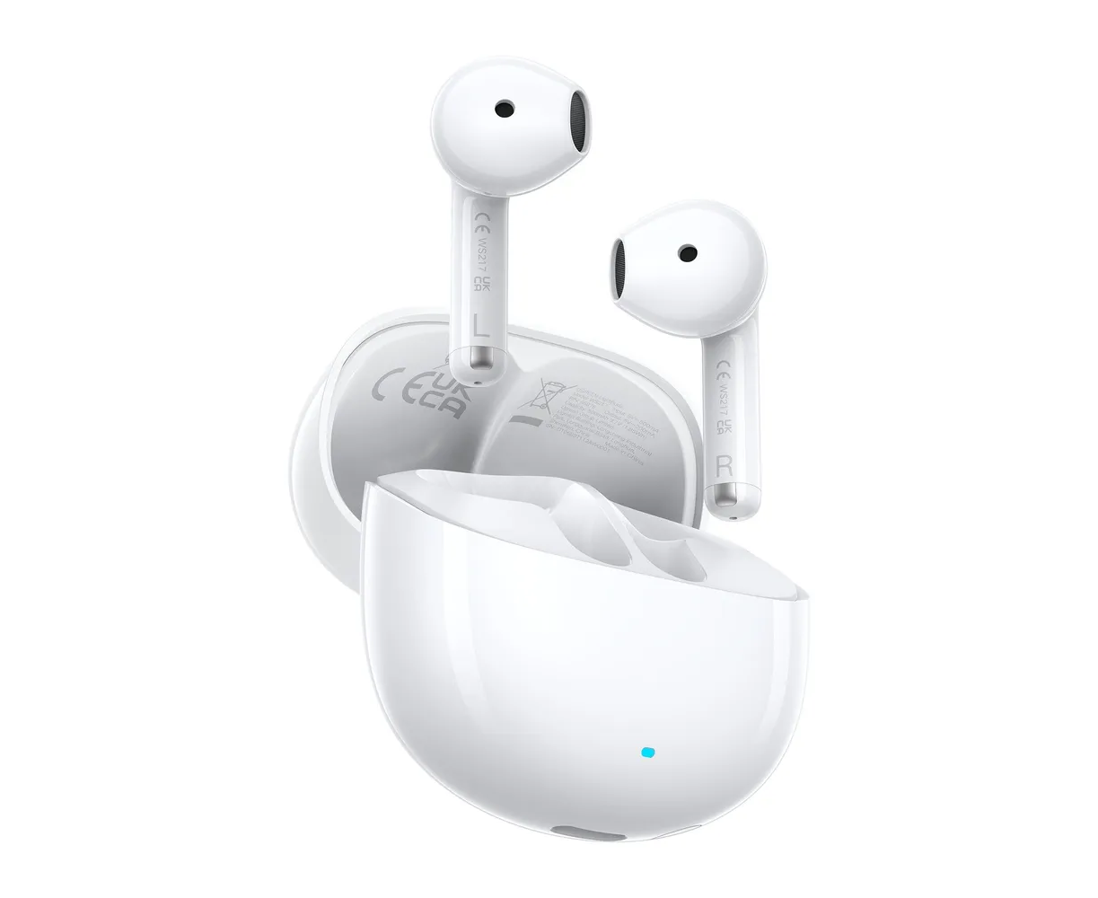 Наушники UGREEN WS217 (65876) Light Buds Bluetooth 6.0 Wireless ENC Earphone White