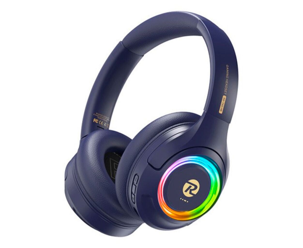 Наушники полноразмерные bluetooth REMAX Bincorui Series Wireless Music Headphone RB-760 HB (синий)