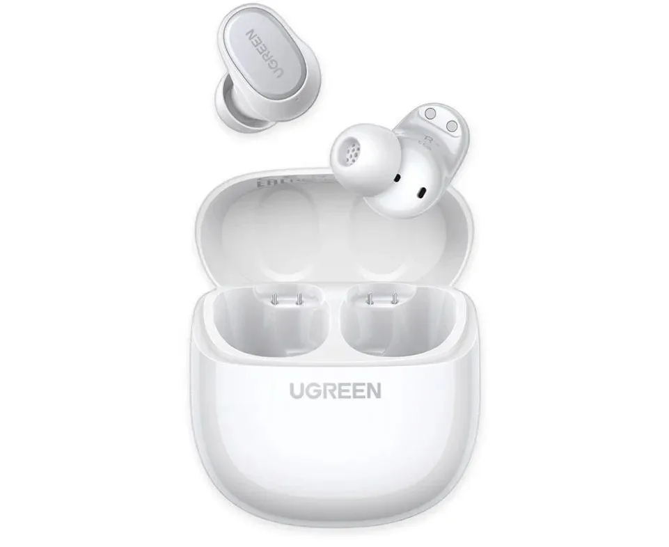 Наушники беспроводные UGREEN WS220 (75627) Wireless Bluetooth Hi Tune Dots Earbuds белый