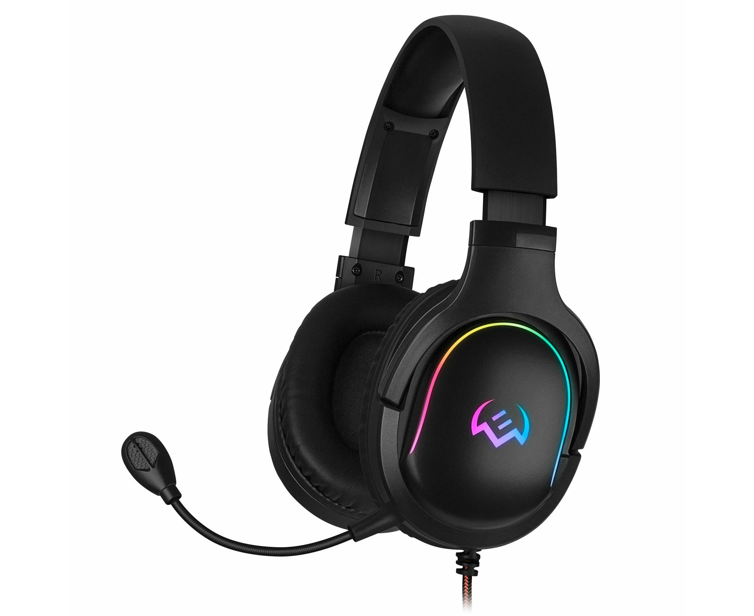 Игровые наушники с микрофоном SVEN AP-U910 MV, чёрный (USB, RGB, 7.1)