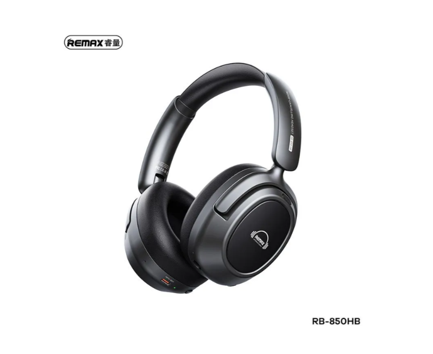 Наушники полноразмерные bluetooth REMAX Blissful Series Active Noise-canceling Music Wireless Headset RB-850 HB (черный)