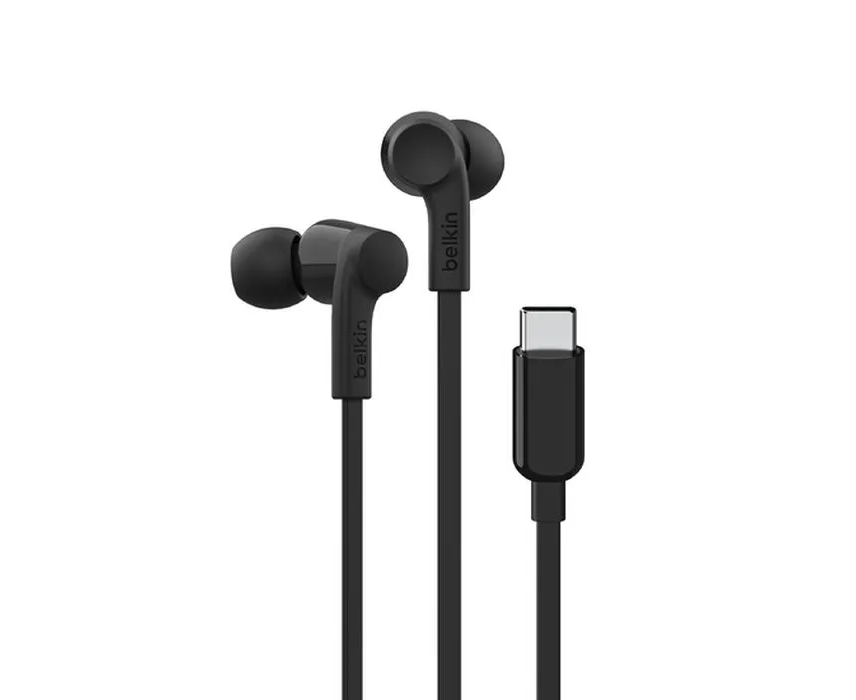 Наушники Belkin Soundform Headphones with USB-C Connector Black (G3 H0002bt BLK)