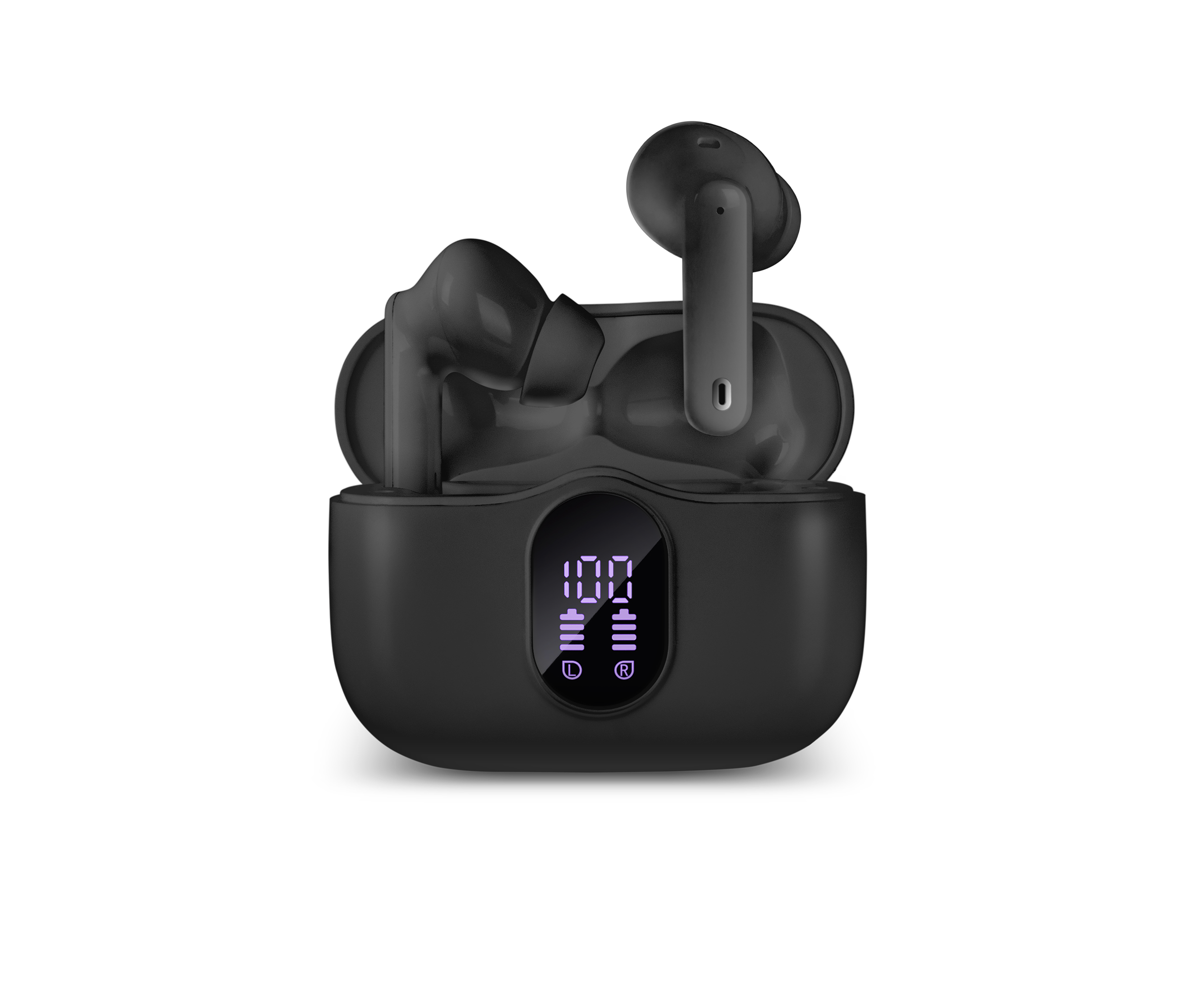 Наушники bluetooth TWS SVEN E-315 B, черный (Bluetooth, TWS, ANC, ENC, APP)
