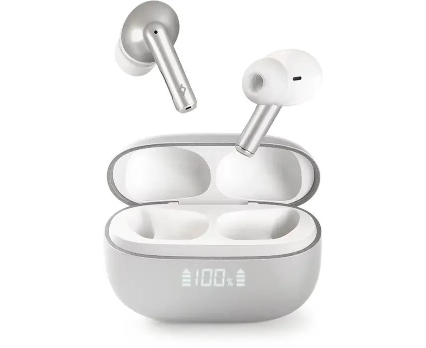 Наушники TTEC 2 KM159 GR Air Beat Pro ANC LCD TWS Bluetooth Headset Gray