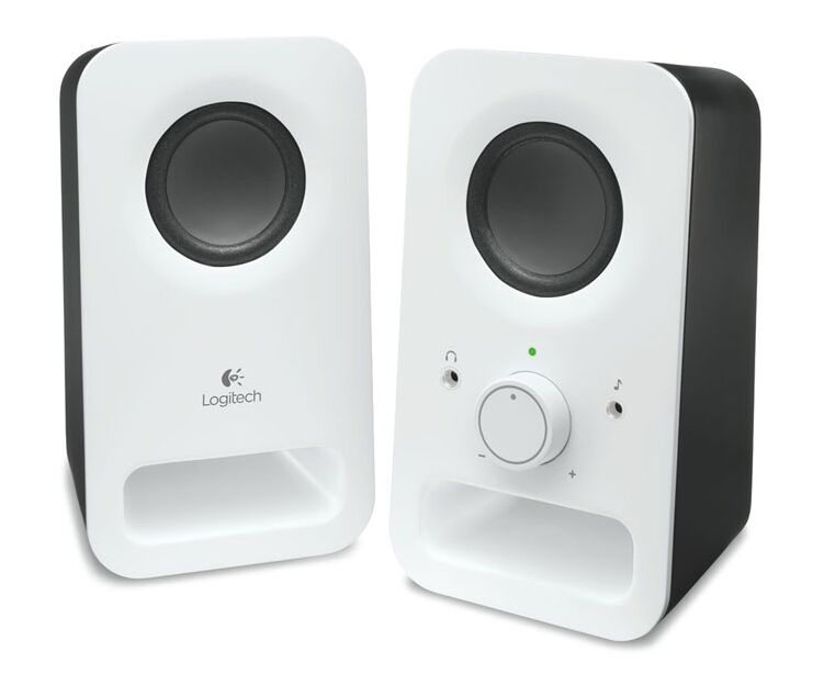 Logitech Z150 White, 3 Вт, 150-20000 Гц, материал колонок: пластик, разъем для наушников