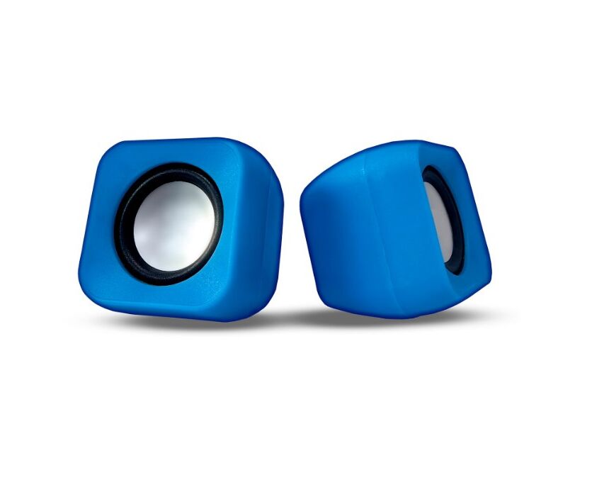 Колонки RITMIX SP-3010 blue RMS 5 Вт (2х 2,5 Вт), Диаметр динамиков 2’’, Частотный диапазон 100 -20к ГЦ, Отношение сигнал/шум 80д Б