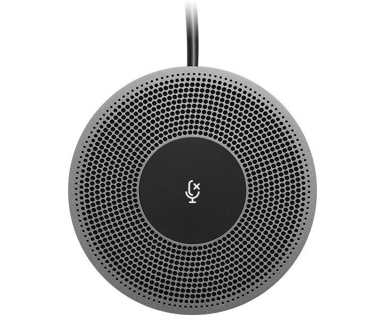 Микрофон проводной Logitech Meet Up (989-000405) 6м черный