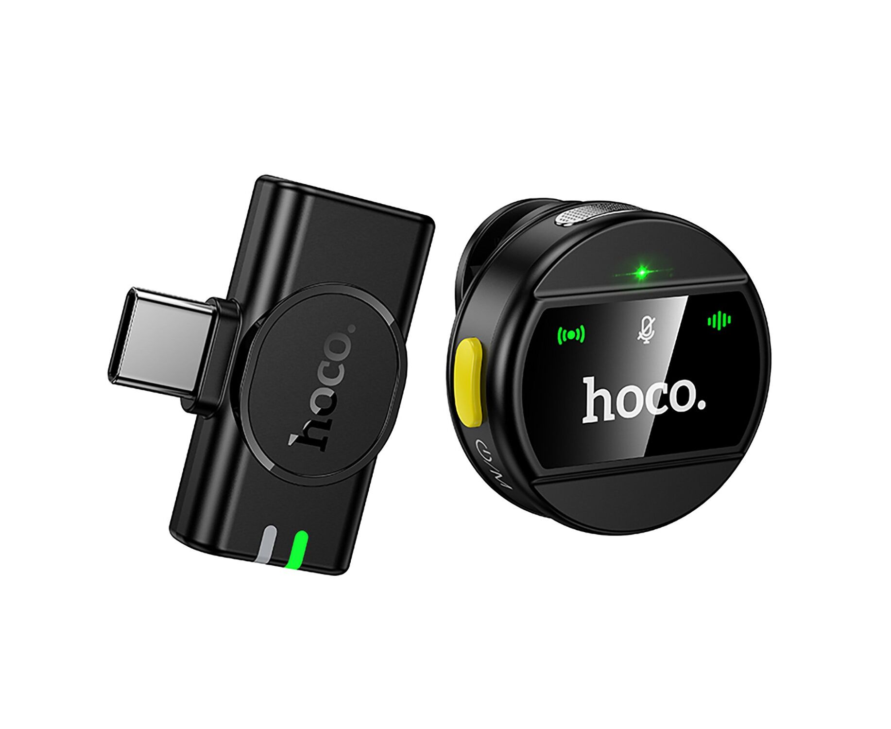 Микрофон Hoco петличный L21 Charm Type-C (black) (240989)