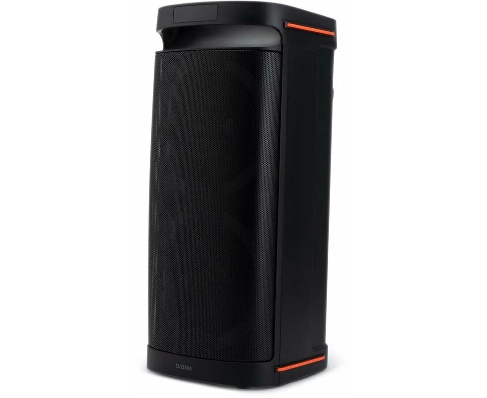 Минисистема Digma D-MC1750 черный 60 Вт FM USB BT micro SD