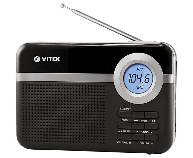 Радиоприемник Vitek VT-3592 черный