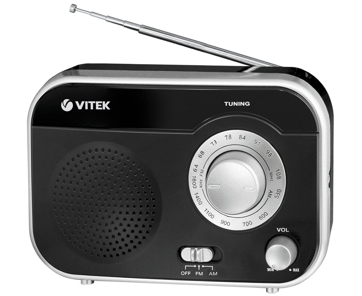 Радиоприемник Vitek VT-3593 черный