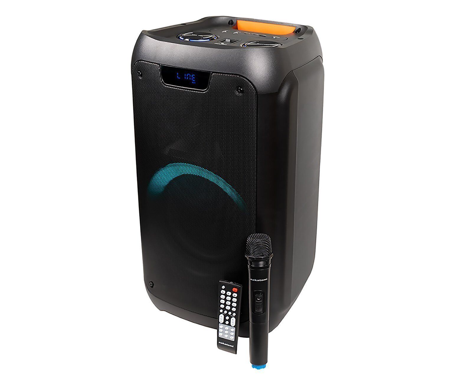 Портативная акустика напольная Nakatomi GS-43, микрофон BT (black) (221056)