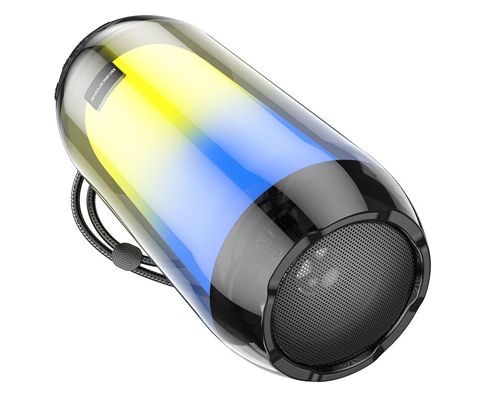 Портативная колонка BOROFONE BR25 Crazy sound colorful luminous BT speaker (черный)
