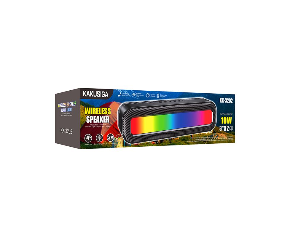 Портативная колонка KAKUSIGA KK-3202 black