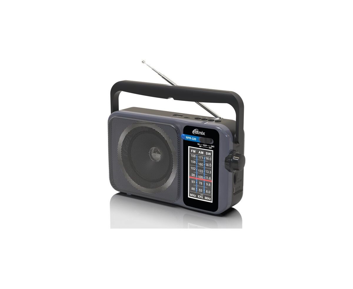 Радиоприемник Ritmix RPR-320 черный