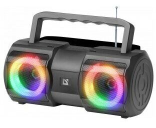 Портативная колонка DEFENDER Beatbox 20 (65420) 20 Вт, Light/BT/MIC/FM/USB/TF