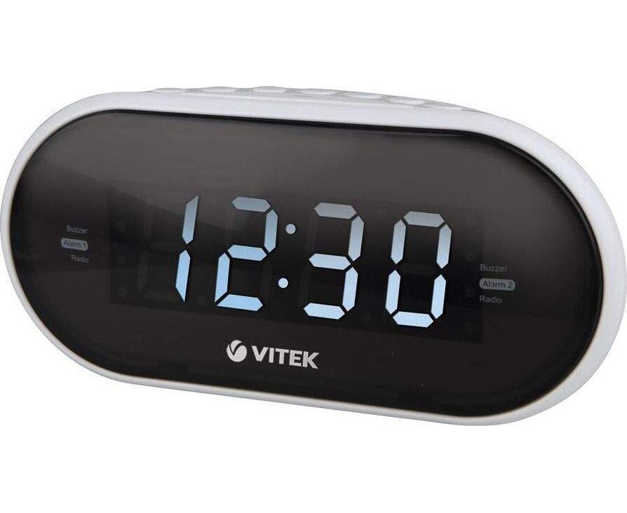 Радиобудильник Vitek VT-6602 белый