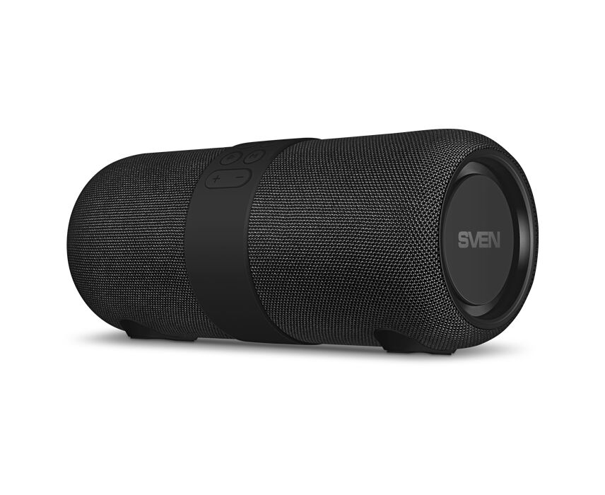 Портативная акустика SVEN PS-340 черный (24 Вт, I Px6, TWS, Bluetooth, FM, USB, 3600м А*ч)