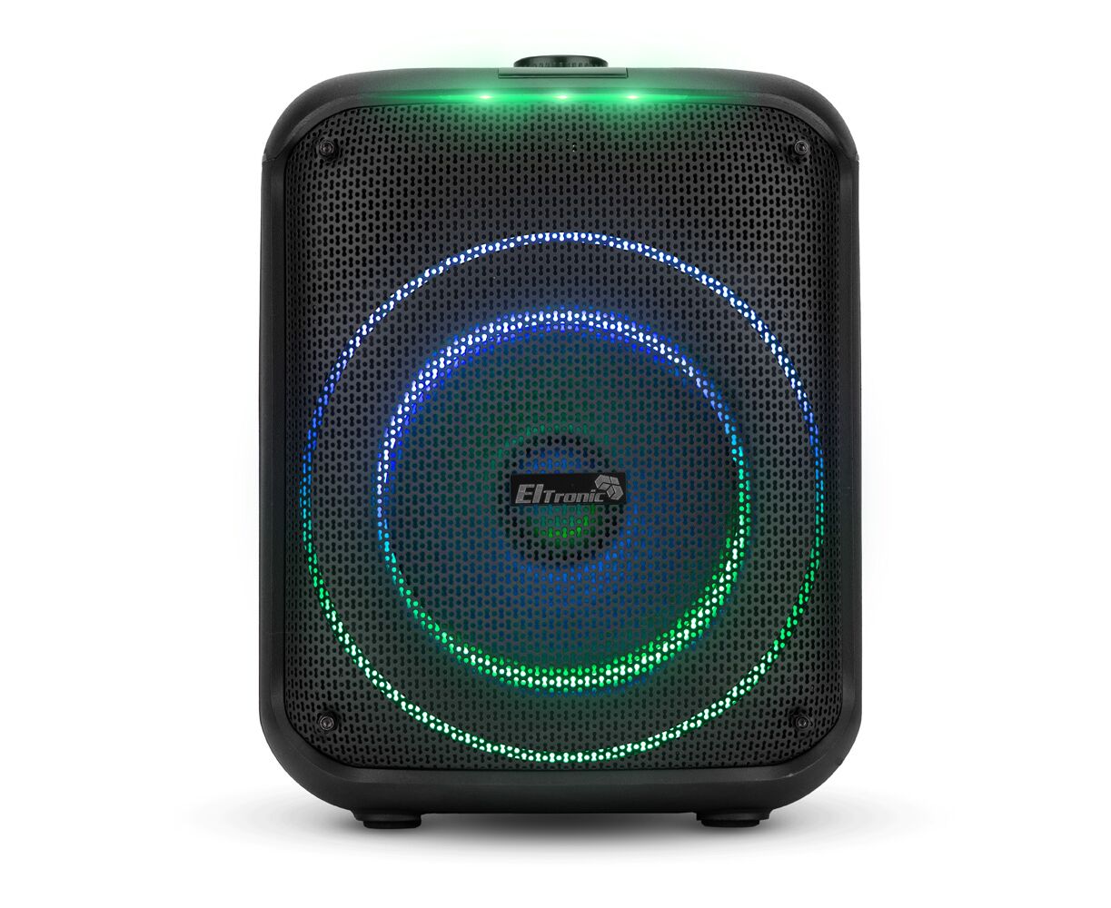 Портативная акустика ELTRONIC 30-78 DANCE BOX 550, динамик 1шт/8" (черный)