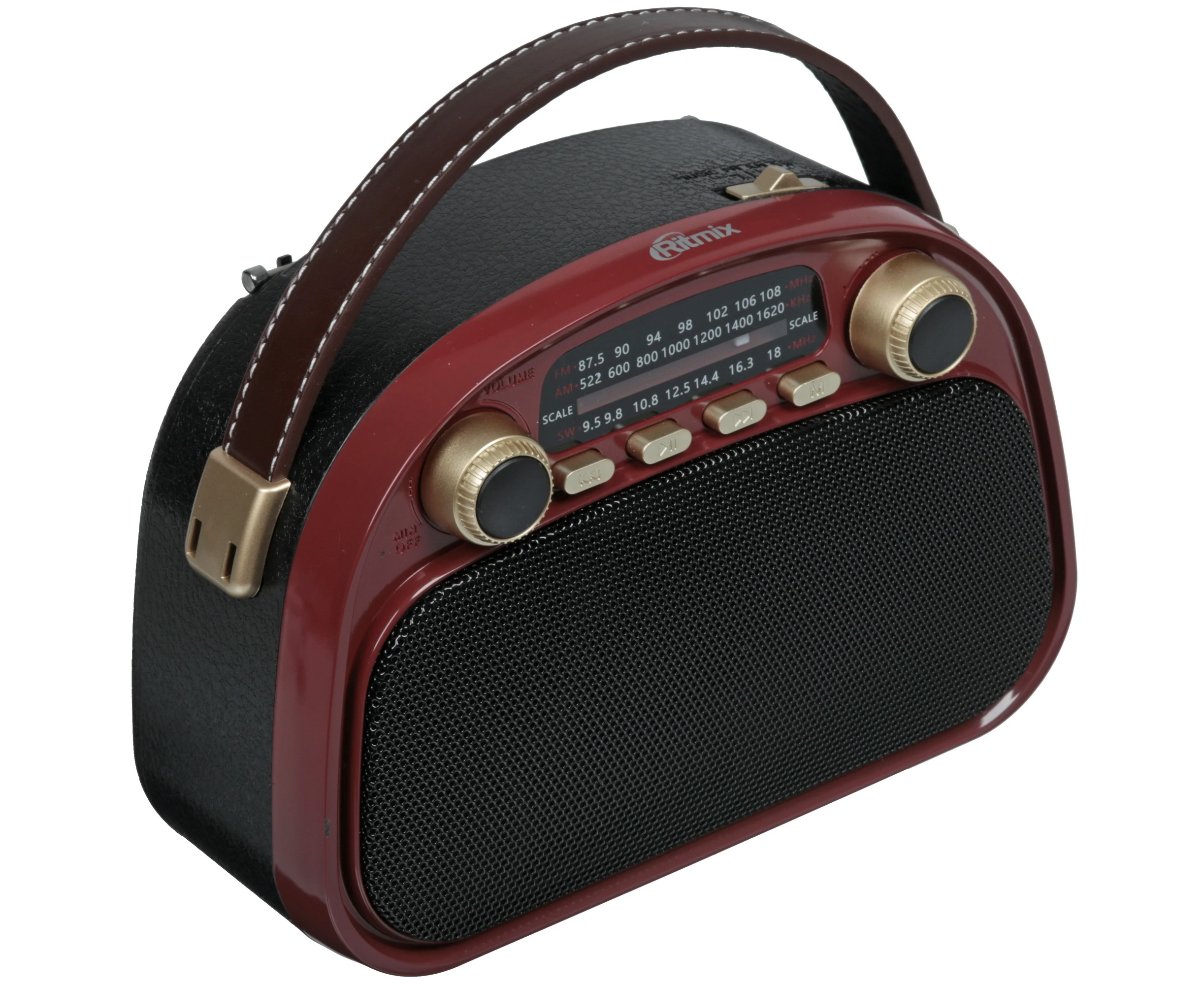 Радиоприемник Ritmix RPR-040 коричневый