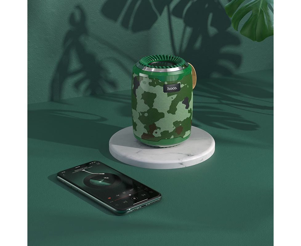 Bluetooth-колонка Hoco BS39 Cool Freedom (камуфляж)