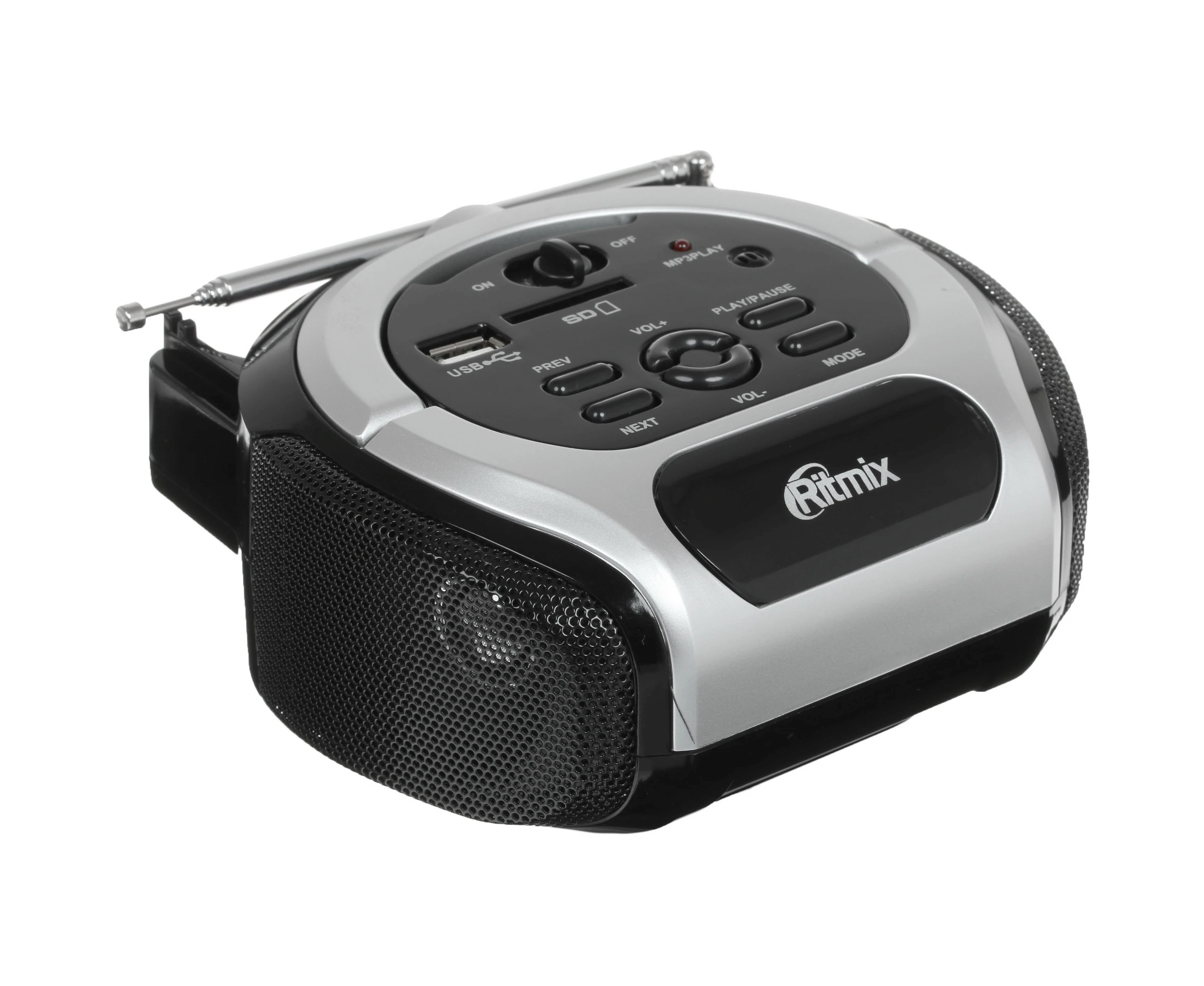 Магнитола RITMIX RBB-010 silver