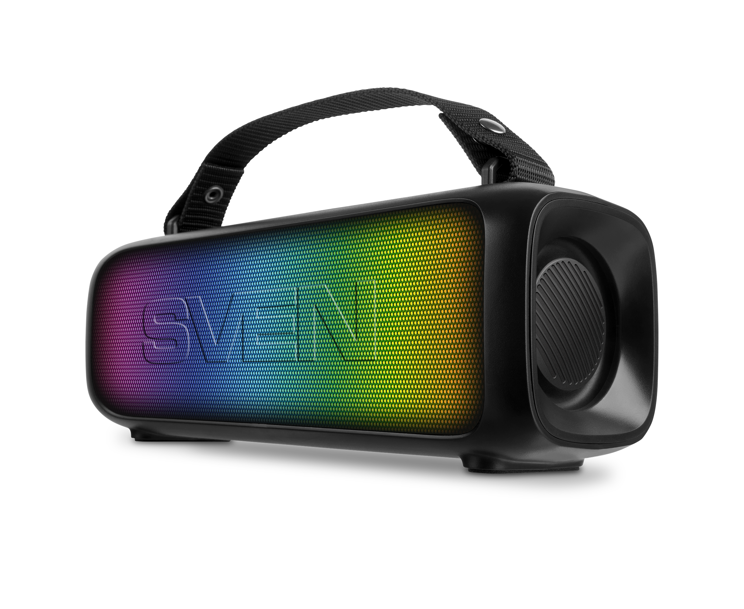 Портативная акустика SVEN PS-235, черный (12 Вт, TWS, Bluetooth, FM, USB, 1500м А*ч)