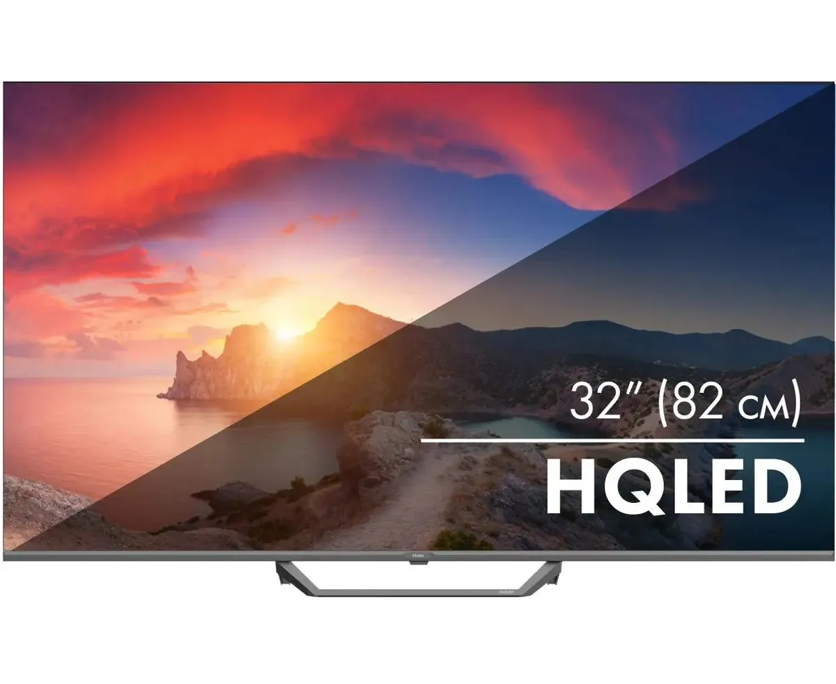 32" Телевизор Haier Smart TV S2 Pro черный 1920x1080, Full HD, 60 Гц, Wi-Fi, Smart TV, Android TV