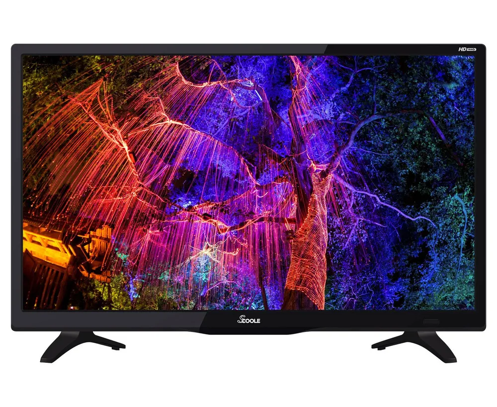 24" Телевизор Scoole SL-LED24 S90 T2 черный 1366x768, HD, 60 Гц