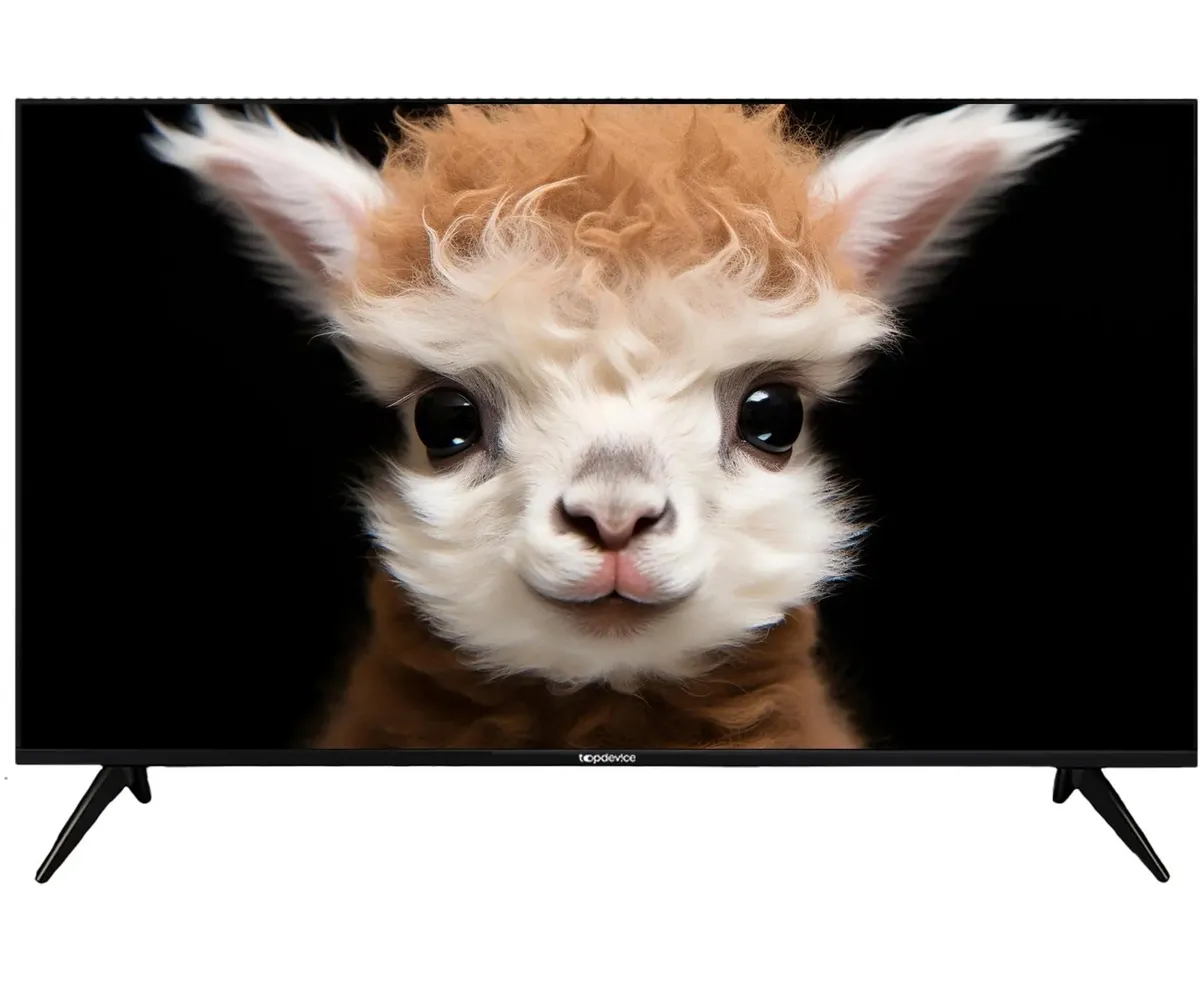 50" Телевизор Topdevice TDTV50 ES13 U черный 3840x2160, 4 K Ultra HD, 60 Гц, Wi-Fi, Smart TV, Яндекс ТВ