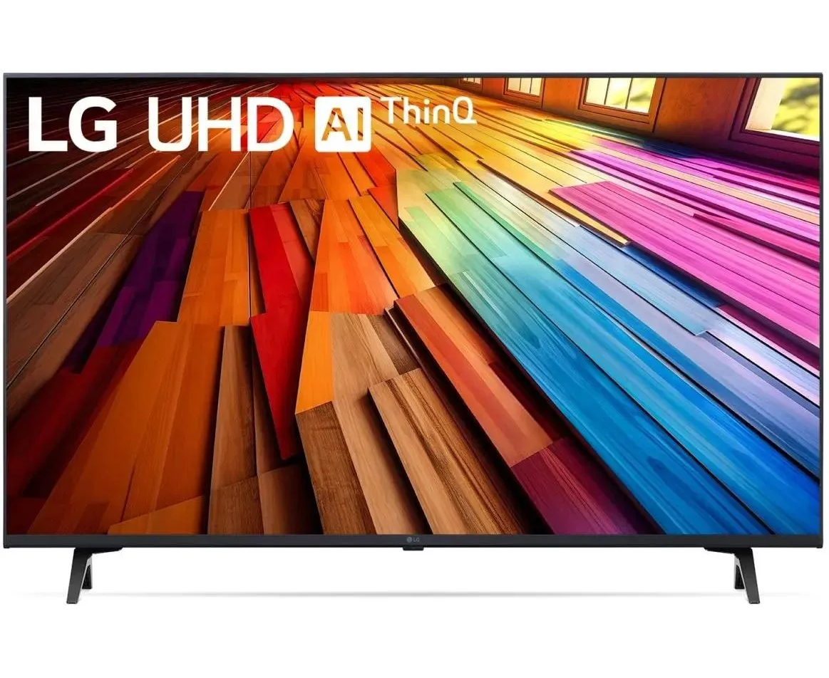 55" Телевизор LG 55 UT80006 LA.ARUB черный 3840x2160, 4 K Ultra HD, 60 Гц, Wi-Fi, Smart TV, web OS