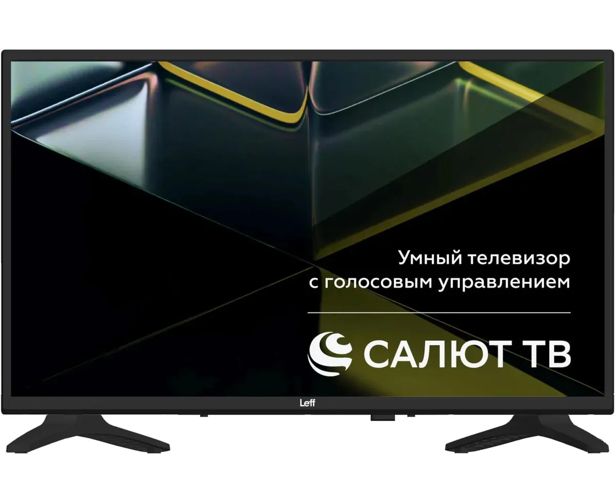 40" Телевизор LEFF 40 F690 T черный 1920x1080, Full HD, 60 Гц, Wi-Fi, Smart TV, Салют ТВ