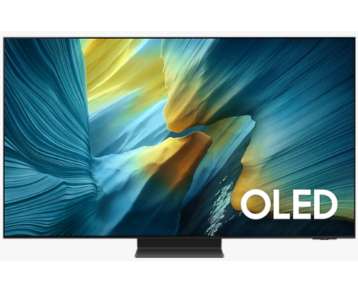 55" Телевизор Samsung QE55 S95 FAUXRU черный 3840x2160, 4 K Ultra HD, 120 Гц, Wi-Fi, Smart TV, Tizen OS