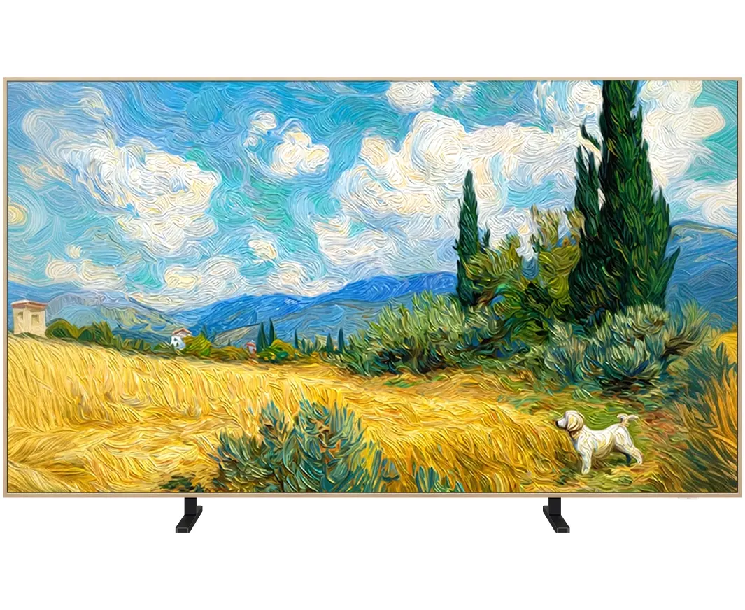 65" Телевизор TCL 65 A400 Pro бежевый Mini LED 3840x2160, 4 K Ultra HD, 144 Гц, Wi-Fi, Smart TV, Google TV