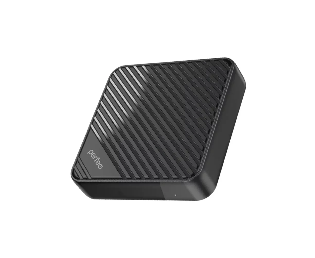Смарт-ТВ приставки Perfeo Smart TV Box PF_A4554 Logic 2/8" Allwinner H313 Android 10, 2 Gb/8 Gb Пульт Bluetooth