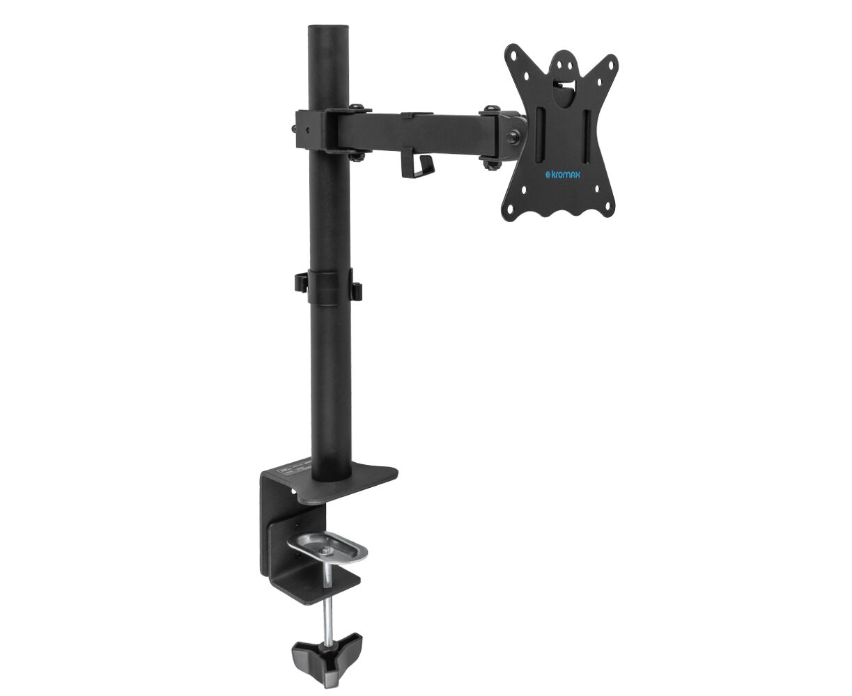 Кронштейн для мониторов Kromax CASPER-506 черный 10"-34" макс.10кг настольный поворот и наклон