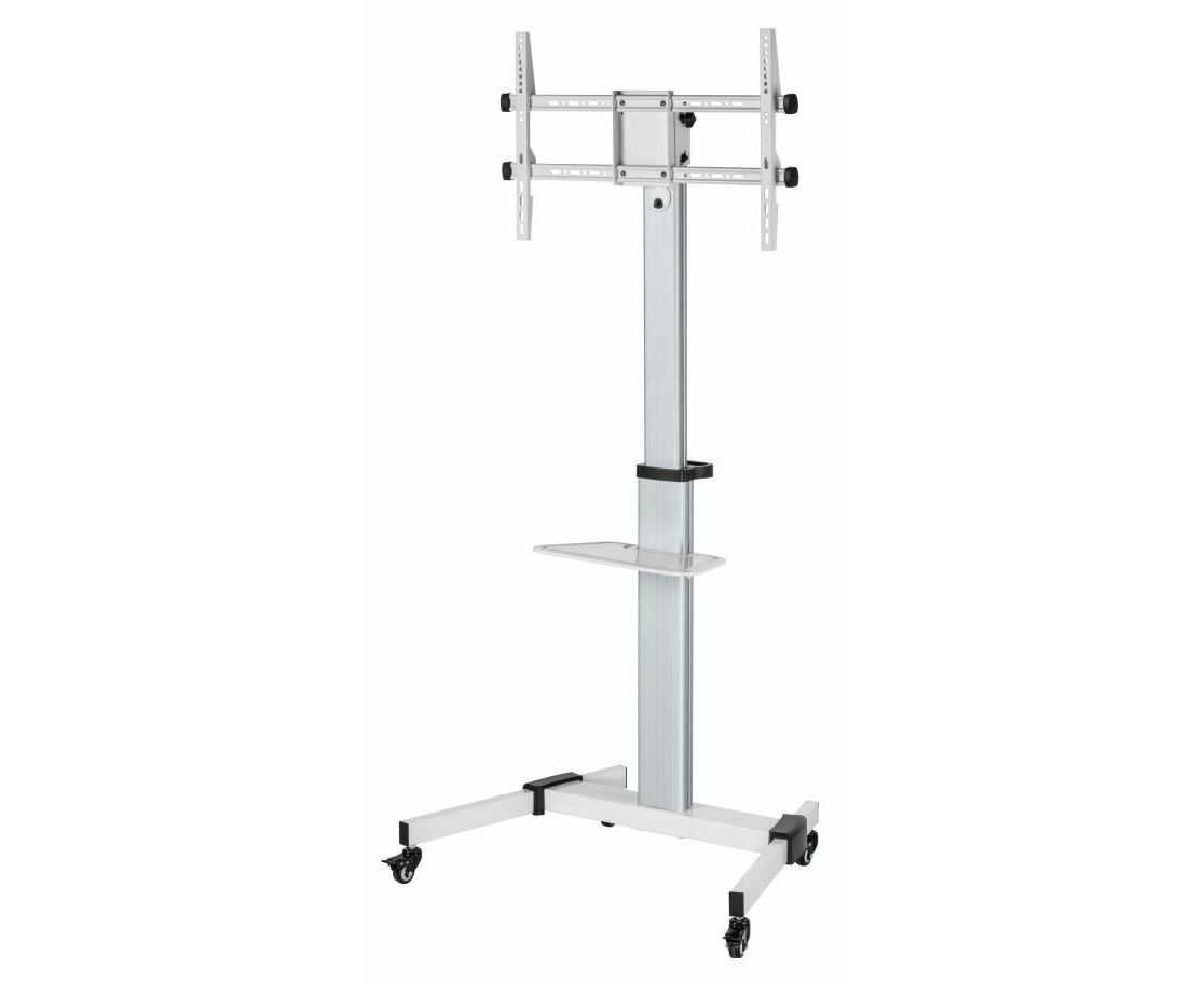 Подставка для телевизора Ultramounts UM307 W белый 37"-86" макс.50кг напольный мобильный