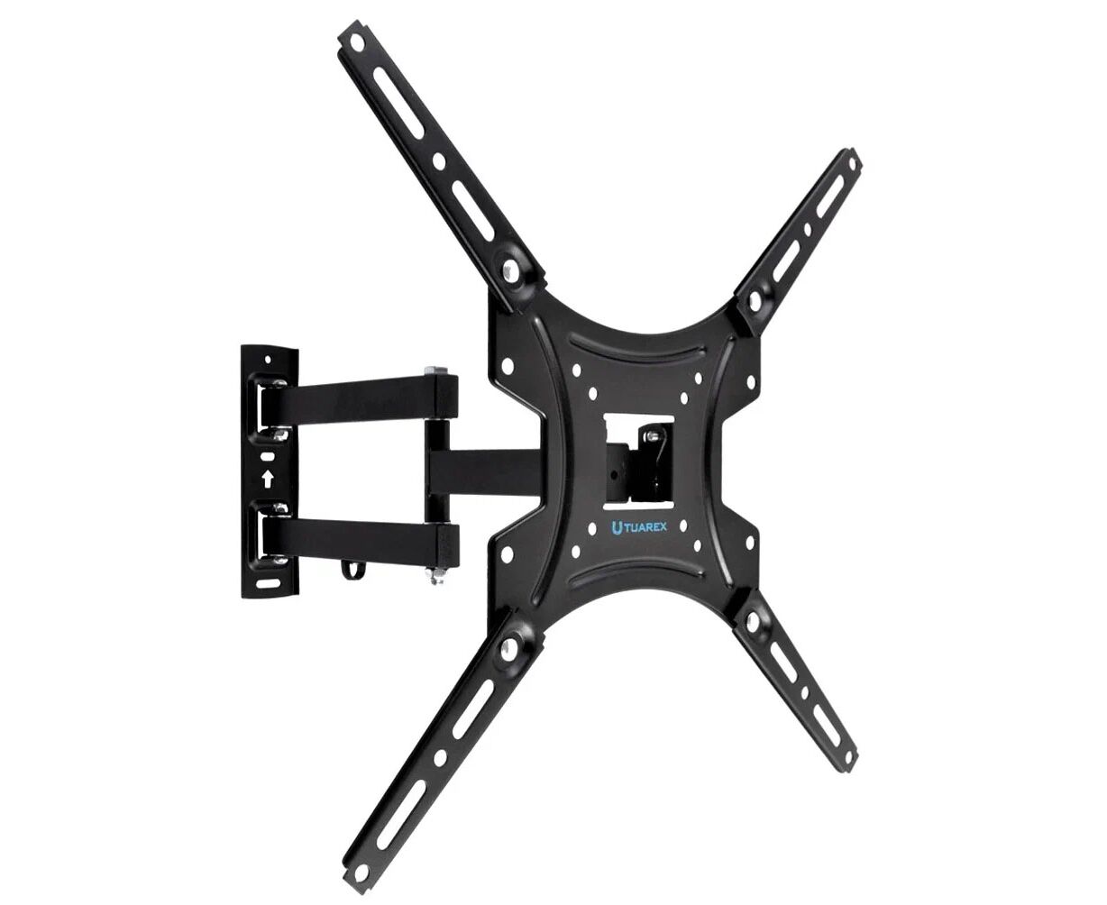 15"-55" Кронштейн Tuarex ALTA-404 черный max 30 кг, 4 ст св., нак. + 5° -15°, пов. 180°, от ст. 59-432 мм.