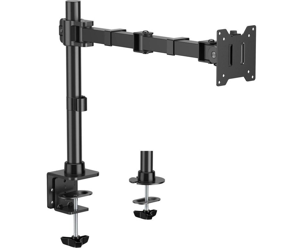 Кронштейн для мониторов Cactus CS-VM-D49-BK черный 17"-49" макс.20кг настольный поворот и наклон