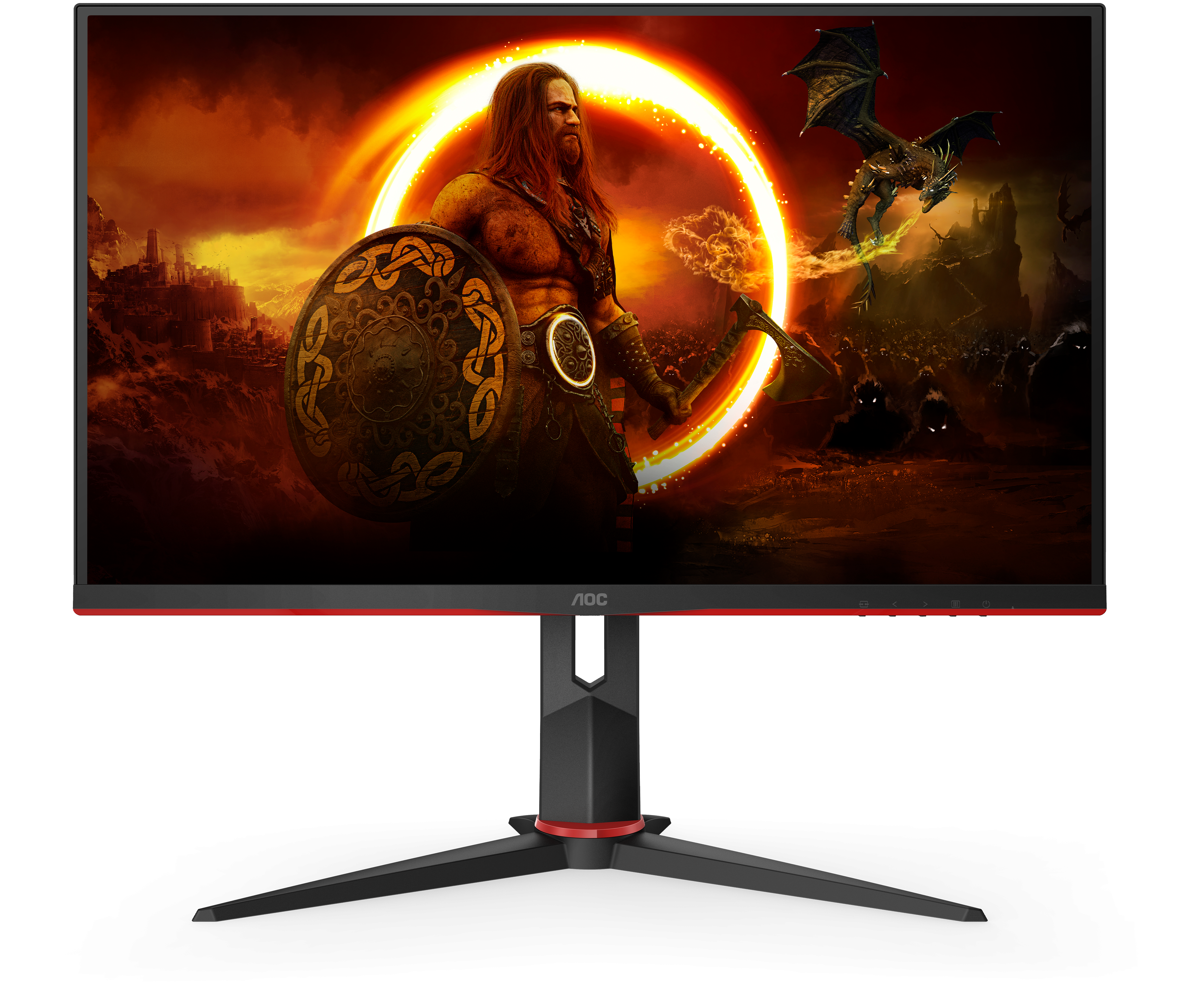 Монитор 27" AOC Q27 G2 S/EU 2560x1440, 165 Гц, IPS, Black