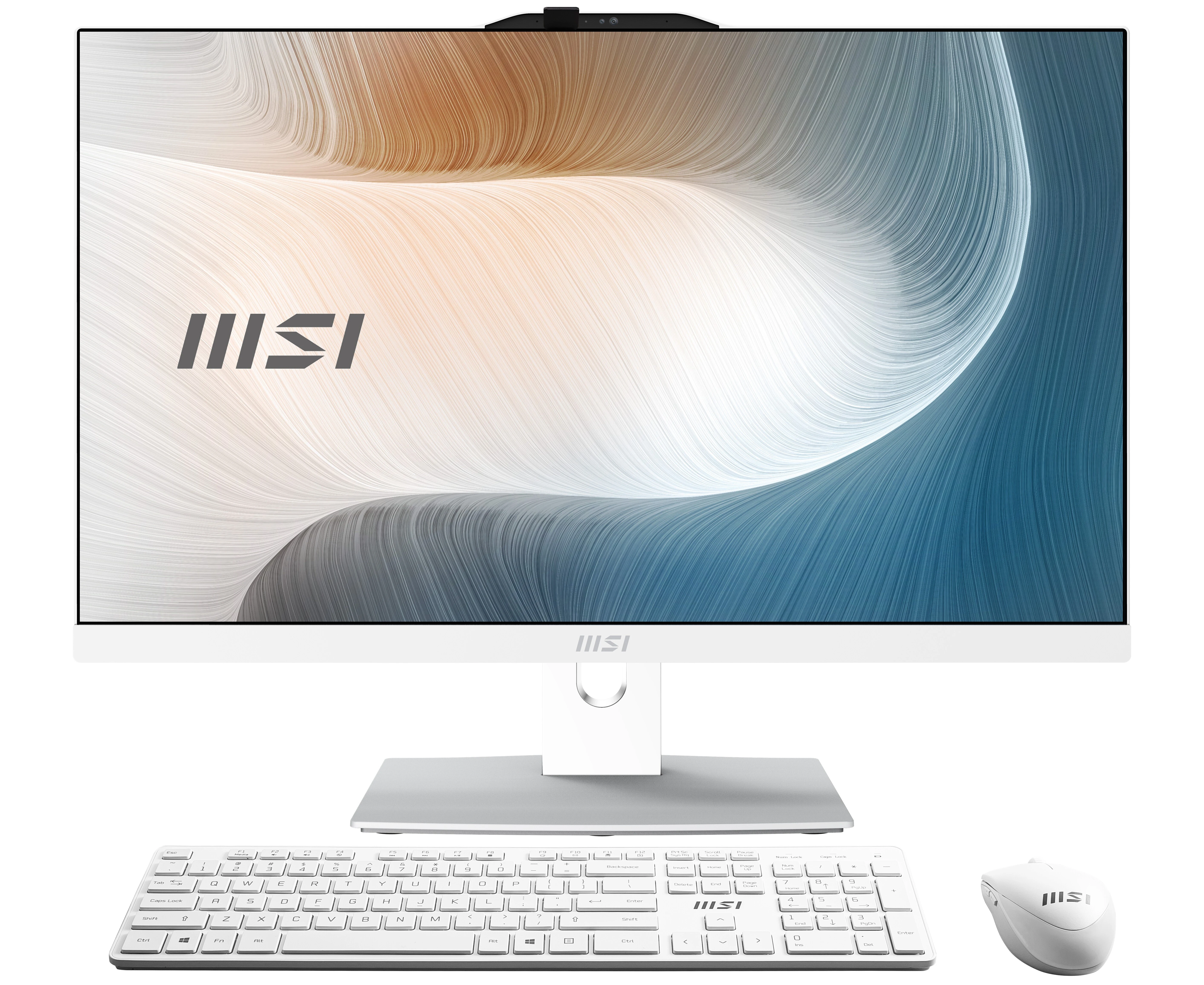Моноблок MSI Modern AM242 P 1 M Ai O (9 S6-AE0722-1476) 23,8" FHD (1920x1080)IPS AG Non-touch, 3-100 U (1.2 G Hz), 8 Gb DDR5(1*8 GB), 512 GB SSD M.2, Intel UHD