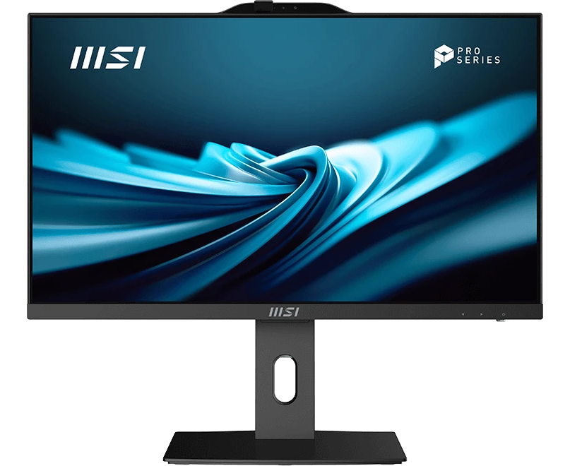 Моноблок MSI Pro AP242 P 14 M Ai O (9 S6-AE0621-1021) 23,8" IPS AG Non-touch, i5-14400 (2.5 G Hz), 16 Gb DDR5 (2x8 Gb), 256 GB SSD, 2 TB HDD, Intel UHD